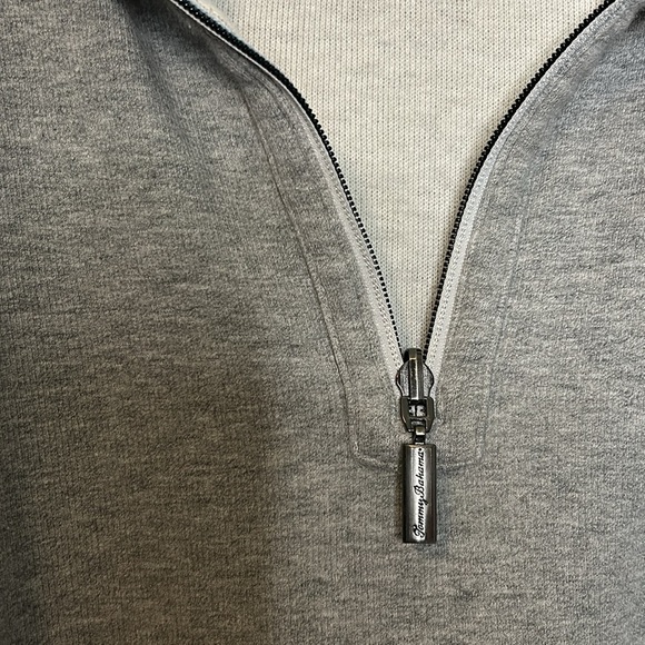 Tommy Bahama Big & Tall Flip Coast Half-Zip Reversible Sweatshirt size XL - Picture 4 of 7